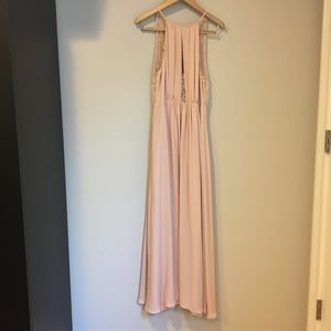 H and M Blush Lace Dress